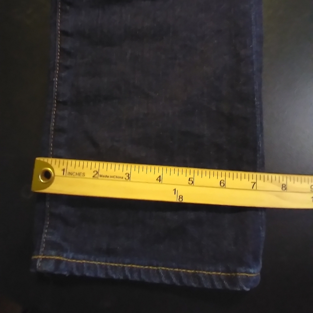 AG the Everett Men's Dark Blue Slim Straight Denim Jean Size 34/34 Cotton - Picture 4 of 13